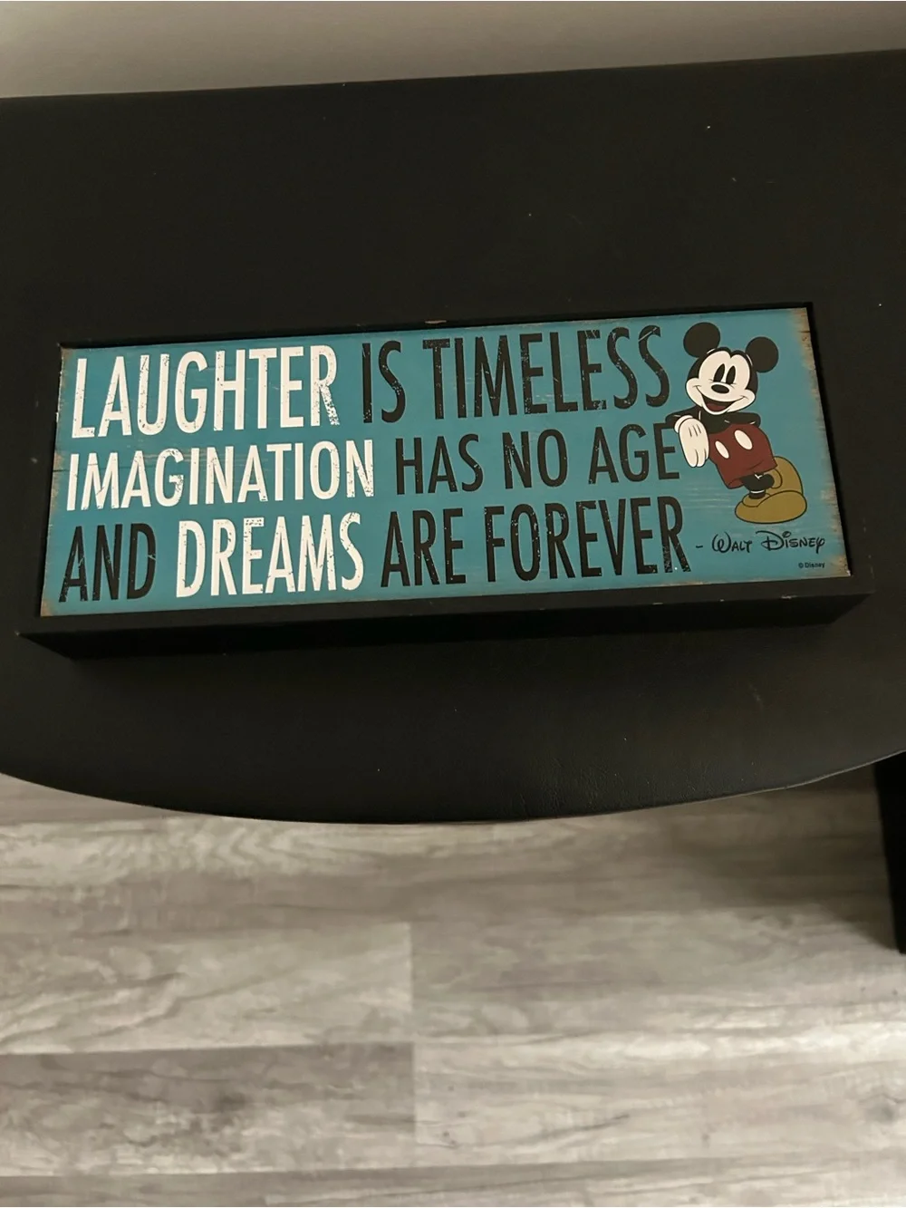 Disney motivational wall